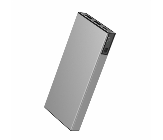 VIGGO DESIGN POWERBANK VIGGO PREMIUM 10.000 mAh PD 18W aluminium Srebrny - 1459387 - zdjęcie